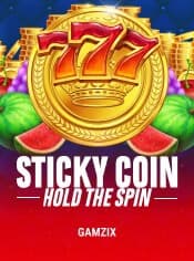 STICKY COIN — HOLD THE SPIN - GAMZIX slot game at Coins Game Casino
